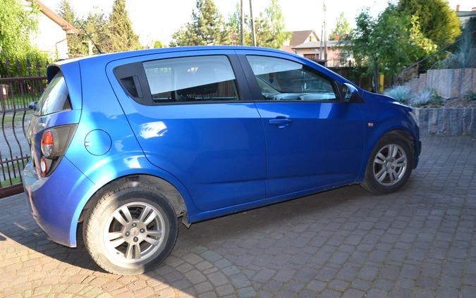 Chevrolet Aveo cena 15500 przebieg: 248000, rok produkcji 2011 z Częstochowa małe 254